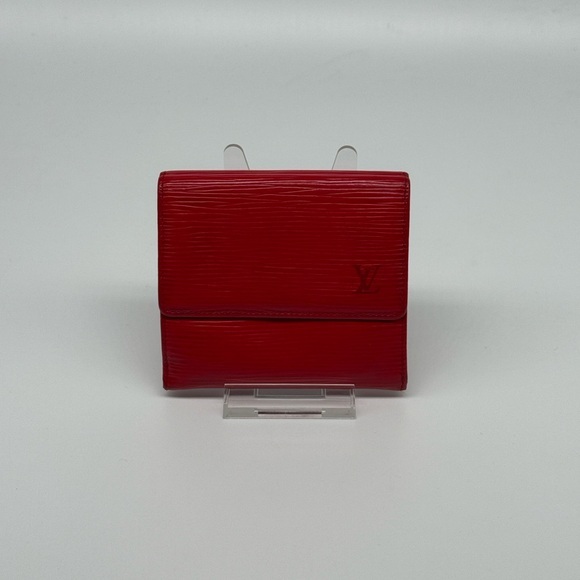 Louis Vuitton Handbags - Louis Vuitton Red Epi Wallet